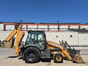 รถตักล้อยางมือสองรุ่นใหม่ราคาประหยัด Cat 420f 580SN 428d Jcb พร้อมรีโมทคอนโทรล เกียร์แคท ยางแคท - Product Image 4
