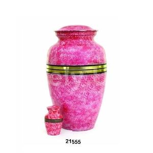 โกศสำหรับใส่เถ้ากระดูกโกศของผู้หญิงและผู้ชายสำหรับงานศพผู้ใหญ่โกศสีชมพูขนาดใหญ่ - Product Image 1