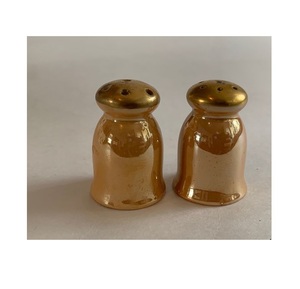 กระปุกเครื่องปรุงสแตนเลสขัดเงา สำหรับตกแต่งบ้านและโรงแรม อุปกรณ์ครัว กระปุกใส่เกลือและพริกไทย - Product Image 1