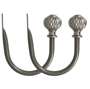 ผ้าม่านหน้าต่างลายนูนสำหรับตกแต่ง2ชุดสำหรับตกแต่งผ้าม่านทำจากโลหะใช้ตกแต่งบ้านสไตล์หรูหรา - Product Image 1