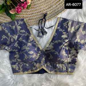 New South Indian Style Pure Soft Khadi Georgette Silk With Rich Zari Woven Pallu Work Saree With Blouse and Fancy Pattern - Product Image 6