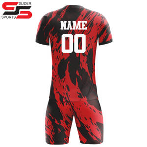 ชุดเสื้อฝึกฟุตบอลแบบปรับแต่งได้ชุดตาข่ายแบบแห้งเร็วพร้อมการพิมพ์ซับลิเมชันรวมถึงชื่อและชื่อทีมสโมสร - Product Image 6