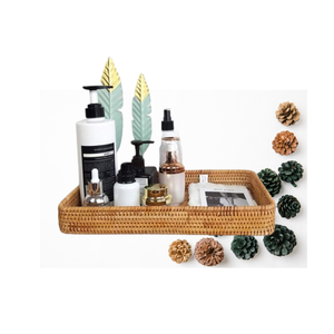 ถาดเสิร์ฟทำจากหวายเป็นมิตรกับสิ่งแวดล้อมถาดสำหรับตกแต่งงานหัตถกรรมสุดหรูทำจากราคาเวียดนาม - Product Image 2