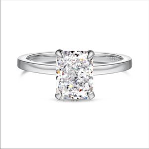 Certified CVD HPHT Lab Grown Diamond 14K/18K Solid <b>Gold</b> & White <b>Gold</b> <b>Rings</b> Luxury Oval Engagement Jewelry for Women and <b>Men</b> - Product Image 5