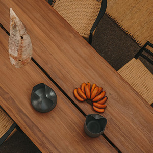 Mesa de Comedor Minimalista de Madera de Teca, Muebles de Exterior Sólidos para el Hogar o la Villa, Diseño de Estructura Duradera para Uso en el Patio - Barces - Product Image 6