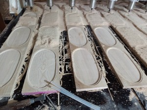 Plateaux de service en bois de luxe, bois naturel de haute qualité, essentiels pour la décoration intérieure, pour des expériences culinaires et de restauration professionnelles - Product Image 3