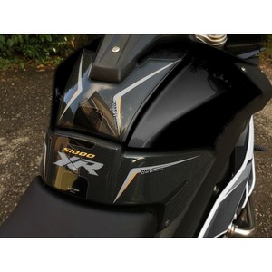 Kit Adesivi Protettivi 3D per Serbatoio su Misura, Colore Triple Black per Moto BMW S1000XR Triple Black Compatibili - Product Image 4