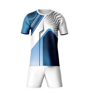 Kit d'entraînement de football respirant unisexe, uniforme d'équipe durable imprimé de logo personnalisé, vente en gros de maillot respirant pour hommes - Product Image 2