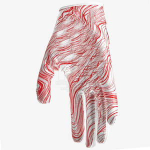 Gants de football américain les plus vendus Logo de couleur personnalisé Léger écologique de haute qualité Prix bon marché Conception personnalisée - Product Image 5