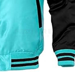 OEM de alta calidad del equipo deportivo chaqueta de satén Letterman Super Unisex chaqueta de satén por encargo Letterman chaquetas para la venta - Product Image 5