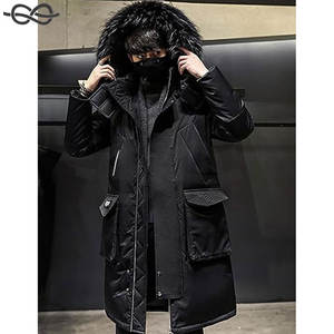 Chaqueta larga acolchada, abrigo de invierno con capucha, Parka acolchada impermeable a prueba de viento para clima frío, ropa de abrigo de invierno aislada - Product Image 5