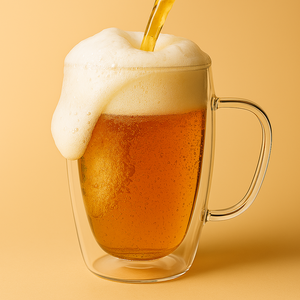 Tasse en verre minimaliste résistante à la température - Product Image 3