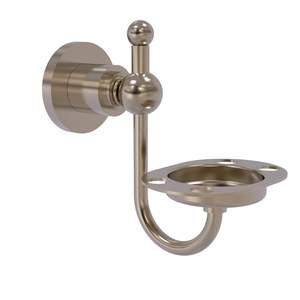 Portaescobillas de baño de aluminio Soporte de vidrio Diseño moderno montado en la pared - Product Image 3