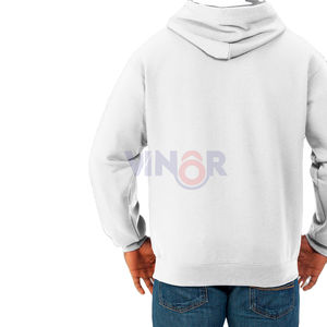 Personalizable de los hombres 100% de algodón pesado pulóver con capucha de invierno de lana con capucha estilo bordado térmico fabricante sudaderas con capucha - Product Image 4