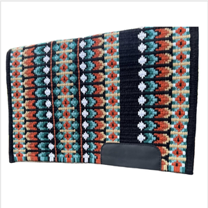 La mejor oferta en Manta de sillín de espectáculo occidental bordada personalizada con diseño de logotipo personalizado para jinetes para almohadillas de sillín - Product Image 1