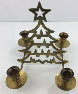Soporte de vela de árbol de Navidad Diseño moderno Árbol de Navidad Diseño elegante para decoración Artículo de Venta caliente y regalos de tendencia - Product Image 1