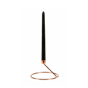 Portavelas cónico de Metal blanco y dorado, Juego de 3 piezas - Product Image 6