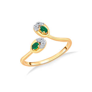 Anillo de Diamantes Hip-Hop de Oro Amarillo de 14K para Mujer, Certificado IGI, Anillo de Compromiso - Product Image 2
