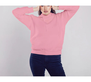 Sudadera con Capucha Personalizada Unisex de Felpa Francesa con Estampado Bordado de Algodón Liso para Hombre y Mujer - Product Image 3
