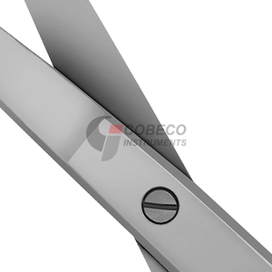 Tijeras para Iris, Instrumento Quirúrgico, Punta Fina y Afilada, Acero Inoxidable, Microtijeras de Disección Curvas, Autoclavables - Product Image 5