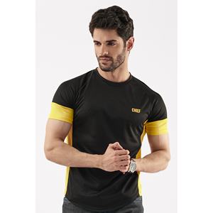 T-shirt Contrast Performance Homme Noir - Product Image 6