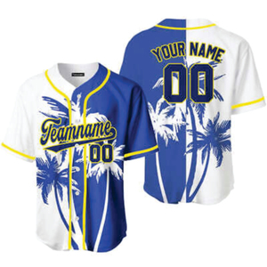 2025 Wholesale High Quality Hot Sale Custom Unisex Baseball Jersey Breathable Printed Anti-Bacterial Quick Dry Custom Player - Product Image 2