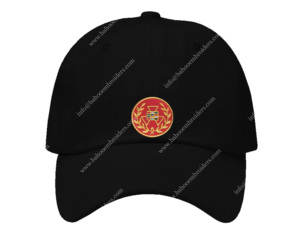 Gorro de sarga blanco masónico con logotipo de RA ALTO SACERDOTE DE Sombrero con símbolo bordado - Product Image 1