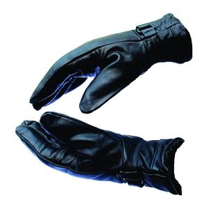 Gants en cuir synthétique d'hiver robustes pour hommes gants de conduite coupe-vent thermiques chauds - Product Image 1