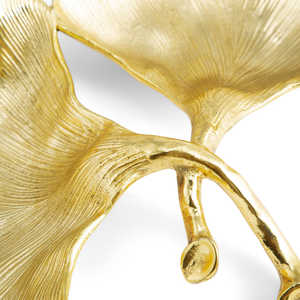 Plato de hojas de Ginkgo, cuenco de Metal, bandejas para servir comida de restaurante de Metal de aluminio de alta calidad, plato de hojas adorable, bandeja de Metal - Product Image 3