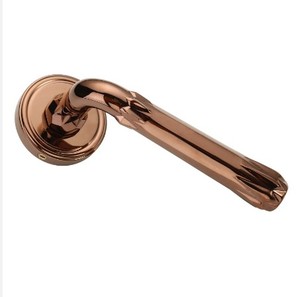 Ensemble de verrouillage de poignée de porte en laiton noir mat de style moderne acier de qualité supérieure aluminium en alliage de zinc pour porte de chambre à coucher - Product Image 3