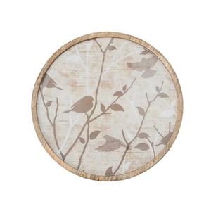 Factory Wholesale Supplier Unique Look Enamel Design Serving Platter Custom Wood Household Flatware <b>Large</b> <b>Salad</b> Platter <b>Bowl</b> - Product Image 4