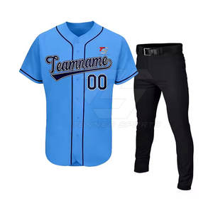 Uniforme de baseball de qualité supérieure, fabriqué par un fabricant de premier plan, en matériau durable, pour les sports de plein air. - Product Image 1
