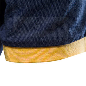 2025 último diseño de color personalizado para Polos 100% algodón ropa informal de punto con logotipo personalizado patrón sólido - Product Image 6