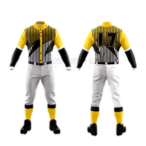 เครื่องแบบเบสบอลสำหรับผู้ชายเครื่องแบบเบสบอลระบายอากาศขนาดใหญ่พิเศษ - Product Image 1