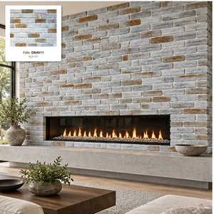 Revestimiento de Pared de Ladrillo Fida, Gris Claro DK4011 - Product Image 5