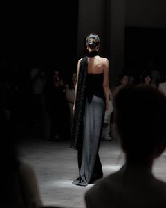 Vestidos Elegantes para Mujer, Venta Caliente, ODM CORINNE, Vestido Elegante de Encaje, Sin Mangas, Cuello Cruzado, Vestidos de Mujer de Vietnam - Product Image 5