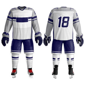 เครื่องแบบฮ็อกกี้น้ำแข็งชุดโพลีเอสเตอร์ผลิตตามสั่งใหม่ล่าสุด - Product Image 5