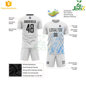 Maillots de football unisexes de meilleure qualité, design personnalisé, vêtements de sport d'entraînement avec technique d'impression par sublimation pour hommes, nouveauté - Product Image 2
