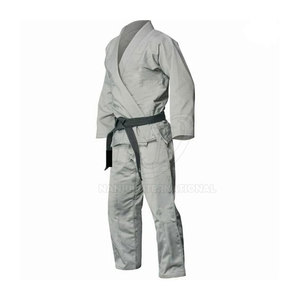 Kimono de judo respirant de haute qualité à manches longues avec logo frontal, 100 % coton, séchage rapide, prix usine abordable - Product Image 2