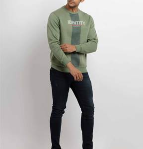 Sweat-shirt confortable pour hommes Nouveau créateur à la mode Streetwear Basics Sweat-shirt ras du cou pour hommes - Product Image 6
