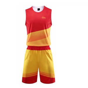 Uniformes de basket-ball professionnels fabriqués en usine grande taille et vêtements de sport respirants quantité minimale de commande bas - Product Image 1