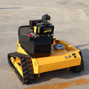 Industrial Professional 4-Stroke Gasoline Lawn Mower 500mm Cutting Width Crawler <b>Remote</b> <b>Control</b> <b>Robot</b> Self Propelled - Product Image 1