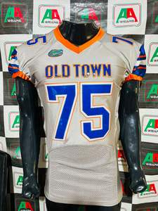 Jersey de fútbol americano bordado de talla grande transpirable estirable sublimación pantalones Pakistán hecho fotos reales hecho en fábrica - Product Image 2