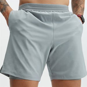 Short de Survêtement Unisexe Personnalisé à Bord Brut en Éponge Française Vêtements Écologiques Personnalisé 260g 100% Coton Unisexe Acid Wash Baggy Shorts - Product Image 1