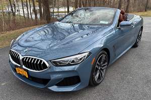 BMW M850i xDrive Cabriolet d'occasion de 2019 ~19 100 miles 523 ch V8 biturbo A W D Bleu métallisé Barcelone - Product Image 3