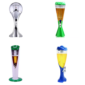 Dispensador <span class=keywords><strong>de</strong></span> Bebidas para Cerveza, Torre <span class=keywords><strong>de</strong></span> Cerveza con Grifo, en Colores Dorado, Plateado, Azul, Negro y Otros Colores, <span class=keywords><strong>de</strong></span> 1.5L, 3L y 3.5L, para Cervecerías, Bodegas y Bares - Product Image 6