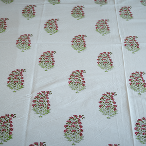 Ensemble de couvre-lit 100% coton 3 pièces Qualité hôtelière Doux Respirant Durable Tissu percale ou satiné Feuilles florales Plié Thérapie - Product Image 1