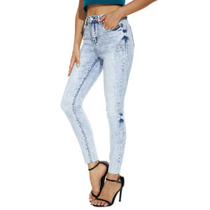 2025 pantalones vaqueros para mujer ropa de calle transpirable cómodo pierna recta pantalones vaqueros ajustados para mujer OEM ODM con servicio - Product Image 1