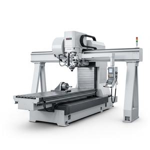 Bridge Type <b>CNC</b> <b>Milling</b> <b>Machine</b> Gantry 3 4 5 Axis High Precision Light Duty Metal <b>Milling</b> Drilling Boring Cutting <b>Machine</b> - Product Image 6