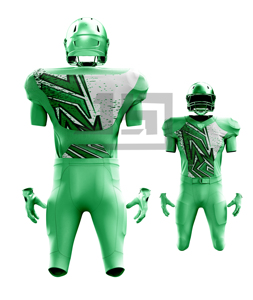 JAMEZ SPORTS American Football Uniform Athletic Team Jersey Pants Set Breathable Quick Dry Anti-Bacterial Custom Team <b>Name</b> Plus - Product Image 3